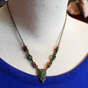 16" Bronze Tone Ethnic Style Necklace Avon Women Casual Style Fashion Design